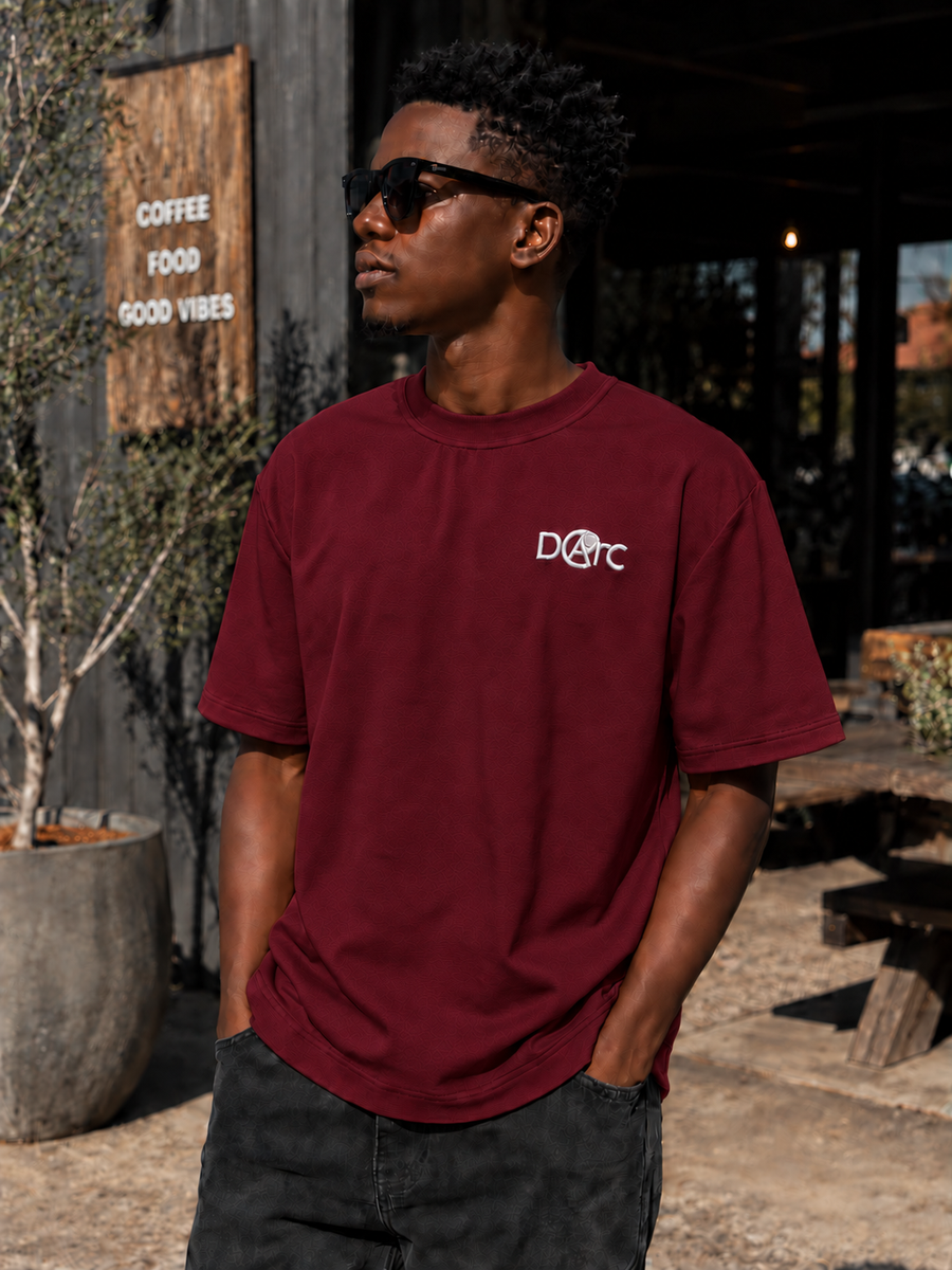 DARC Signature Burgundy t-shirt